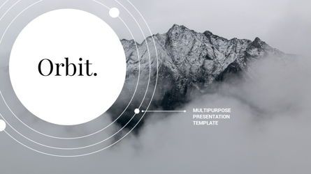 Orbit - Networking Powerpoint Template, Diapositive 2, 06376, Modèles commerciaux — PoweredTemplate.com