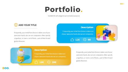 Boo - Multipurpose Creative Powerpoint Template, Slide 13, 06403, Data Driven Diagrams and Charts — PoweredTemplate.com