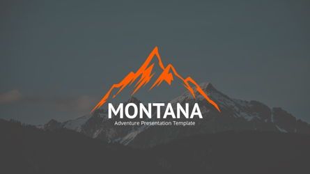 Montana - Adventure Powerpoint Template, Slide 2, 06409, Modelli di lavoro — PoweredTemplate.com