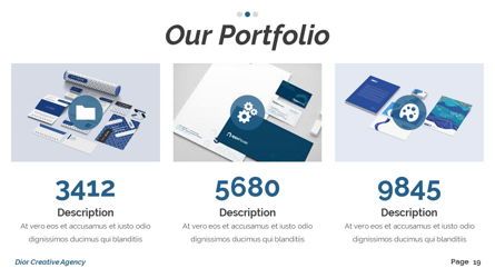 Dior - Agency Powerpoint Template, Diapositiva 20, 06412, Modelos de negocios — PoweredTemplate.com