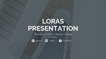 Loras - Creative Powerpoint Template, Diapositiva 2, 06413, Modelos de negocios — PoweredTemplate.com