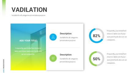 Lovo - Minimal Gradient Powerpoint Template, Diapositiva 10, 06420, Modelos de negocios — PoweredTemplate.com