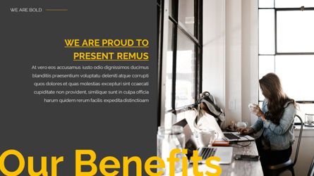 Remus - Bold Powerpoint Template, Diapositive 12, 06423, Modèles commerciaux — PoweredTemplate.com