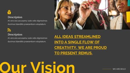 Remus - Bold Powerpoint Template, Diapositiva 7, 06423, Modelos de negocios — PoweredTemplate.com