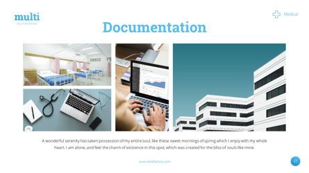 MultiMedical - Powerpoint Presentation Template, Slide 18, 06426, Data Driven Diagrams and Charts — PoweredTemplate.com