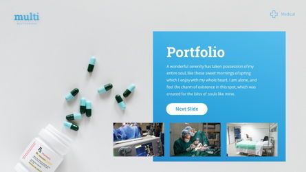 MultiMedical - Powerpoint Presentation Template, Slide 19, 06426, Data Driven Diagrams and Charts — PoweredTemplate.com
