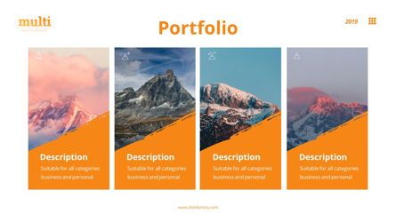 MultiAdventure - Powerpoint Template, Slide 16, 06430, Data Driven Diagrams and Charts — PoweredTemplate.com