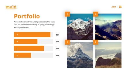 MultiAdventure - Powerpoint Template, Slide 19, 06430, Data Driven Diagrams and Charts — PoweredTemplate.com