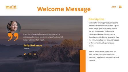 MultiAdventure - Powerpoint Template, Slide 4, 06430, Data Driven Diagrams and Charts — PoweredTemplate.com