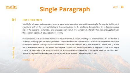 MultiAdventure - Powerpoint Template, Slide 6, 06430, Data Driven Diagrams and Charts — PoweredTemplate.com