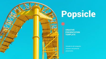 Popsicle - Colorful Powerpoint Template, Deslizar 2, 06433, Diagramas e Gráficos para Dados — PoweredTemplate.com