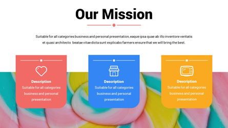 Popsicle - Colorful Powerpoint Template, スライド 6, 06433, データベースの図＆グラフ — PoweredTemplate.com