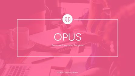 Opus - Business Powerpoint Template, Slide 2, 06434, Model Bisnis — PoweredTemplate.com