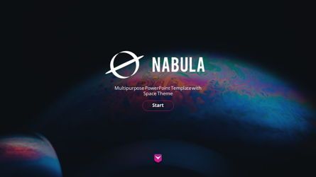 Nabula - Scientific Powerpoint Template, スライド 2, 06438, データベースの図＆グラフ — PoweredTemplate.com