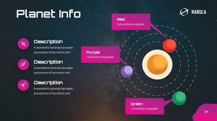 Nabula - Scientific Powerpoint Template, Slide 22, 06438, Data Driven Diagrams and Charts — PoweredTemplate.com