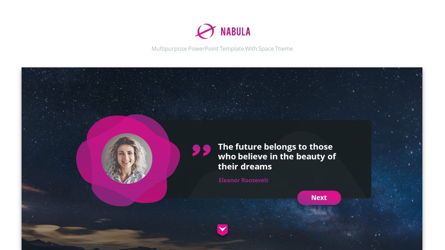 Nabula - Scientific Powerpoint Template, Slide 3, 06438, Data Driven Diagrams and Charts — PoweredTemplate.com