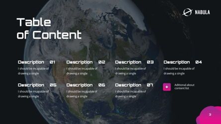Nabula - Scientific Powerpoint Template, Slide 4, 06438, Data Driven Diagrams and Charts — PoweredTemplate.com