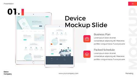 Deion - Simplicity Powerpoint Template, Diapositiva 21, 06440, Modelos de negocios — PoweredTemplate.com