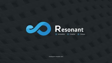 Resonant - Abstract Powerpoint Template, Slide 2, 06442, Data Driven Diagrams and Charts — PoweredTemplate.com