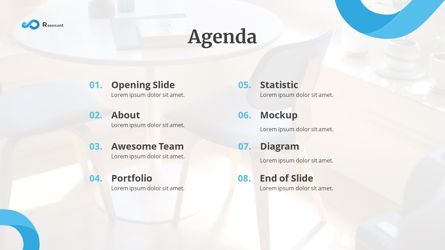 Resonant - Abstract Powerpoint Template, Slide 4, 06442, Data Driven Diagrams and Charts — PoweredTemplate.com