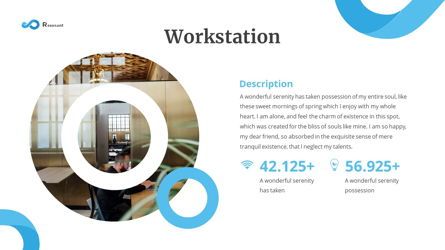 Resonant - Abstract Powerpoint Template, Slide 8, 06442, Data Driven Diagrams and Charts — PoweredTemplate.com
