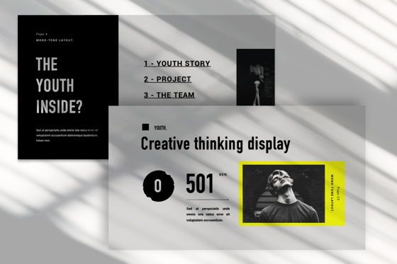 Youth Creative Keynote, Diapositive 9, 06450, Modèles de présentations — PoweredTemplate.com