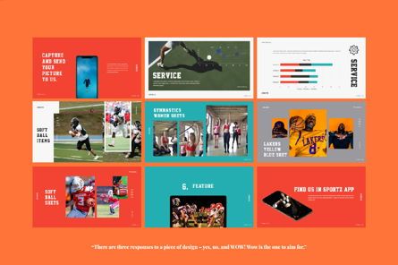 Sportz Creative Powerpoint, Diapositive 5, 06494, Modèles de présentations — PoweredTemplate.com