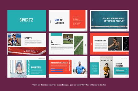 Sportz Creative Powerpoint, Diapositiva 6, 06494, Plantillas de presentación — PoweredTemplate.com