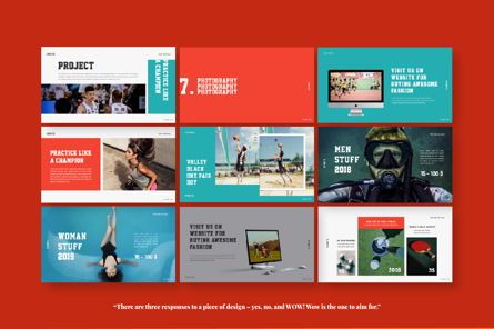 Sportz Creative Google Slide, Slide 3, 06495, Presentation Templates — PoweredTemplate.com