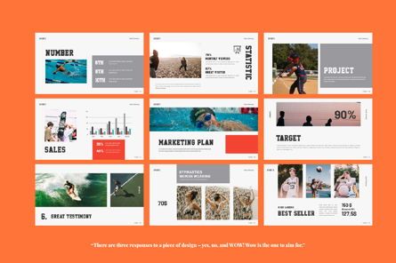 Sportz Creative Keynote, Diapositiva 2, 06496, Plantillas de presentación — PoweredTemplate.com