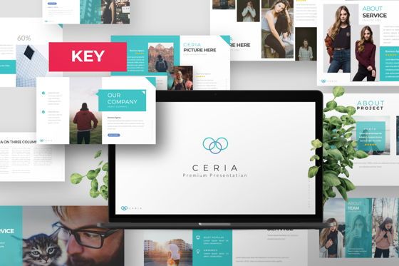 Ceria Creative Keynote, 06505, 演示模板 — PoweredTemplate.com