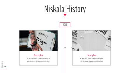 Niskala - Multipurpose Powerpoint Template, Diapositive 8, 06515, Schémas, graphiques de données — PoweredTemplate.com