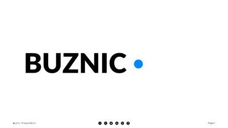 Buznic - Business Powerpoint Template, 幻灯片 2, 06526, 商业模式 — PoweredTemplate.com