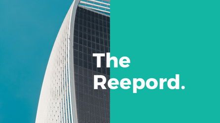 Reepord - Clean Powerpoint Template, Slide 2, 06531, Data Driven Diagrams and Charts — PoweredTemplate.com