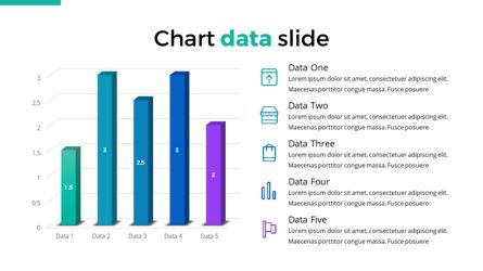Reepord - Clean Powerpoint Template, Slide 27, 06531, Data Driven Diagrams and Charts — PoweredTemplate.com