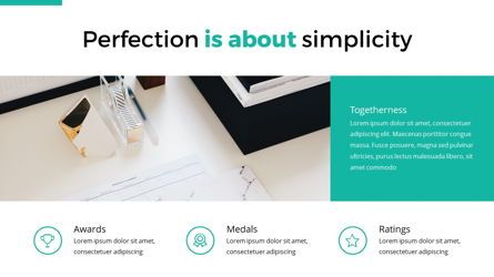 Reepord - Clean Powerpoint Template, Slide 9, 06531, Data Driven Diagrams and Charts — PoweredTemplate.com