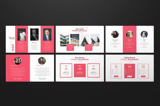 Business 2 Creative Google Slide, Slide 6, 06568, Presentation Templates — PoweredTemplate.com