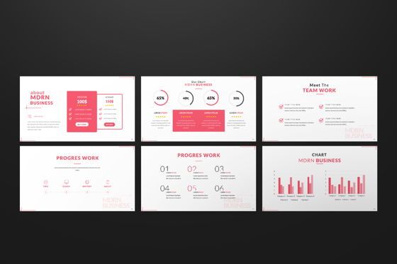 Business 2 Creative Google Slide, Slide 7, 06568, Presentation Templates — PoweredTemplate.com