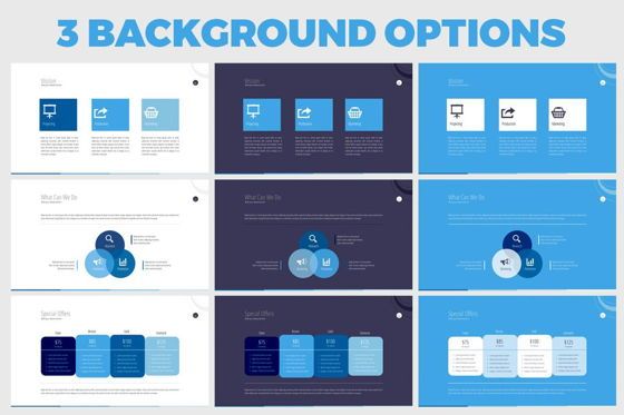 Business PowerPoint Presentation Template, Slide 9, 06574, Infographics — PoweredTemplate.com
