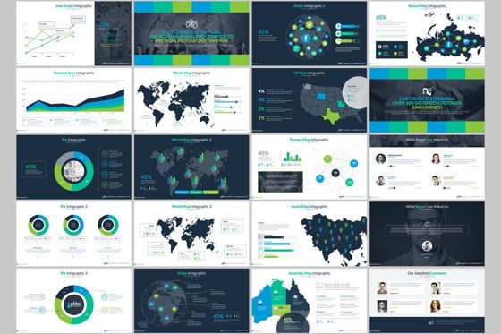 Elite PowerPoint Template with Infographics, Slide 10, 06575, icone — PoweredTemplate.com