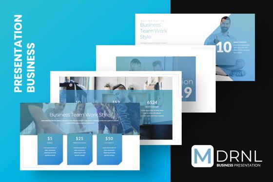 MDRNL Business Powerpoint, Slide 10, 06595, Modelli Presentazione — PoweredTemplate.com