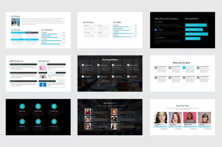 Arca Company Profile and Introduction Templates, Diapositiva 3, 06610, Modelos de negocios — PoweredTemplate.com