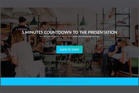Arca Countdown to Presentation Type 01, Dia 2, 06618, Presentatie Templates — PoweredTemplate.com