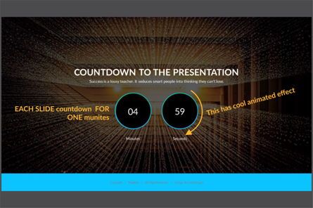 Arca Countdown to Presentation Type 01, Deslizar 3, 06618, Modelos de Apresentação — PoweredTemplate.com