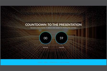 Arca Countdown to Presentation Type 01, Folie 4, 06618, Präsentationsvorlagen — PoweredTemplate.com