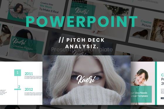 Kaori Business Powerpoint, PowerPoint Template, 06621, Presentation Templates — PoweredTemplate.com