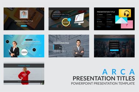 Arca Presentation Title Templates, スライド 4, 06630, プレゼンテーションテンプレート — PoweredTemplate.com