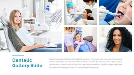 Dentalic - Dental Care Google Slide Template, 幻灯片 19, 06662, 演示模板 — PoweredTemplate.com
