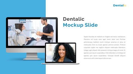 Dentalic - Dental Care Google Slide Template, 幻灯片 25, 06662, 演示模板 — PoweredTemplate.com