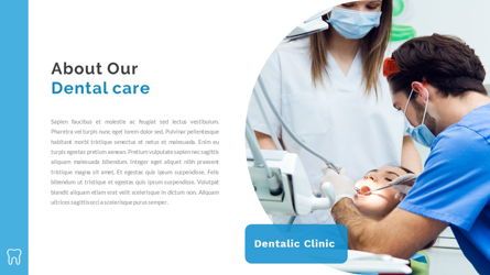 Dentalic - Dental Care Google Slide Template, スライド 4, 06662, プレゼンテーションテンプレート — PoweredTemplate.com